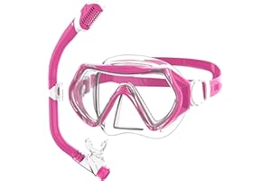 Findway Snorkel Mask for Kids,Swimming Goggles Kids for Boys Girls Youth Children Diving Mask with Nose Cover,No Leak Anti Fog Waterproof 180°Clear View Kids Swim Goggles for Age 5-16 Years