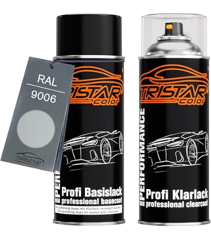 3x Förch Lackspray Weißaluminium Glänzend 400ml – Decklack Für Metall, Holz & Mehr
