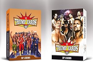 Aamango Trump Cards (WWE Combo Pack - 90s & 20s Legend)