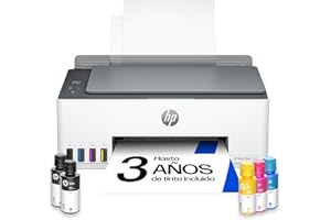 HP Smart Tank 5105 - Impresora multifunción 3 en 1 (Wi-Fi, impresión móvil) - 3 años de Tinta incluida, depósito de Tinta Grande, Gran Alcance, impresión