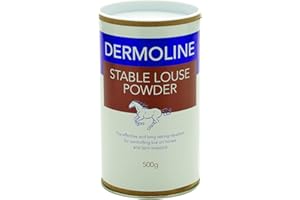 Battles Unisex's BHB0075 Dermoline Stable Louse Powder, Clear, Regular