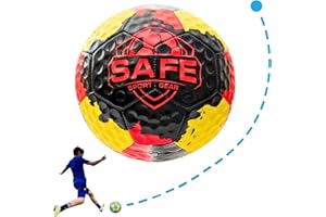 Safe Sport Gear Curve Star Football - Curva Tus tiros como un Profesional con Este Divertido Regalo de fútbol para niños, Impresionante balón de fútbol Ligero tamaño 5 para niños
