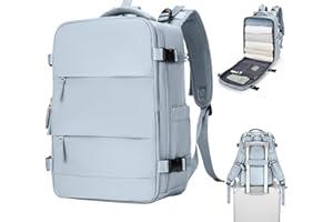 SZSYCN Plecak podróżny Ryanair Torby podręczne 40x20x25 Torba podręczna pod siedzeniem, torba kabinowa Easyjet 45x36x20 Plecak na co dzień, plecak turystyczny Fit 14-calowa komora na laptopa do szkoły