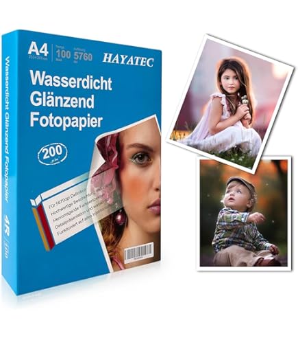 Trucol Preiu Fotopapier 100 Blatt A4 260g/q Highglossy Hochglänzend