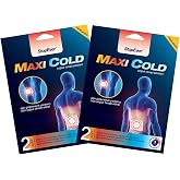 StopEver Maxi Cold Jel Bant | Şişlik, Spor Yaralanmaları i&ccedil;in Hızlı Soğutma, Uzun S&uuml;reli Etki (4l&uuml;)