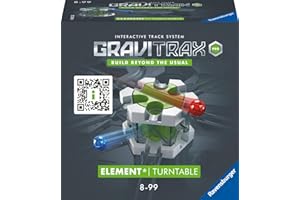 Ravensburger GraviTrax PRO Element Turntable 22433 - GraviTrax Erweiterung für Deine Kugelbahn - Murmelbahn und Konstruktionsspielzeug ab 8 Jahren, GraviTrax Zubehör kombinierbar mit Allen Produkten