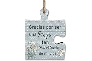 FANAOREN Regalos Amigas Originales, Regalo Amiga, Placa Decorativa Colgante con Forma de Puzzle, Regalos para Mejores Amigas, Regalo Cumpleaños Mujer, Regalo Amiga Cumpleaños, Regalos Navidad