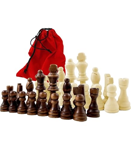 Pezzi Degli Scacchi Staunton No.5 - Set Da Torneo In Stile Classico - Design Distinguibile - Standard Dal 1849
