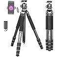 Carbon Fiber Tripod-INNOREL GT284C Professional Compact Tripod for DSLR Camera Heavy Duty Stand with Low Gravity Center Ball Head Special-Shaped Center Column 1.14in/29mm Tube Max load 44lbs/20kg
