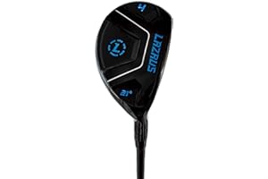 LAZRUS GOLF Premium-Hybrid-Golfschläger für Herren – 2,3,4,5,6,7,8,9, PW Einzelschläger für rechte und Linke Hand, normaler Flex