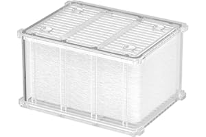 ZOLUX Tecatlantis Easybox Ouate Recharge Filtrante pour Filtres Mini Biobox 1/2/0 pour Aquariophilie Taille XS