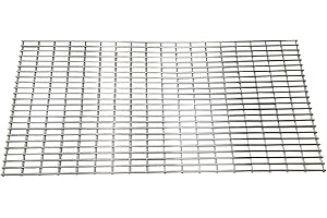 SunshineBBQs Stainless Steel Large Heavy Duty Replacement BBQ Cooking Grill Grate - 100cm x 50cm