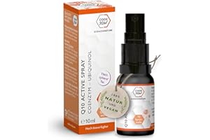 ‎CODE VITAL CODE VITAL® Coenzym Q10 - Ubiquinol ACTIVE SPRAY 10ml I Mikronährstoff-Booster Technologie: Effektiver als Liposomal | Aktiv-Spray mit 6-fach erhöhter Bioverfügbarkeit