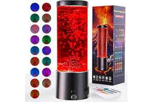 ‎SOARLING Soarling Vulkan-Nachtlicht für Kinder, Vulkanlampe mit 17 Farbwechseln und Fernbedienung, Vulkanausbruch-Lampe, lehrreich für Kinder, Jungen und Mädchen