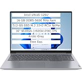 Lenovo ThinkBook 16 21MS005KTR Ultra5 125U 16GB 512SSD 16" WUXGA FreeDOS Diz&uuml;st&uuml; Bilgisayar