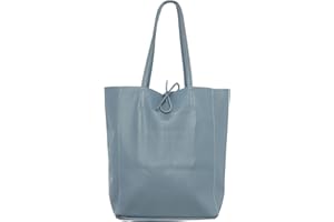 Zwillingsherz Ledertasche - Shopper aus 100% Echtleder - Hochwertige Tasche für Damen Frauen Mädchen – Shopper groß und elegant - Schultertasche