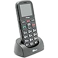 TTfone Comet Big Button UK SIM-Free Emergency Mobile Phone - Black