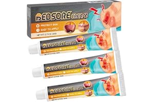 GODEMMIO Bed Sore Treatment Cream, Bed Sore Cream, Bed Sores Healing Cream, Bedsore Ointment Bed Sores Treatment, Fast-Acting Healing Cream for Bed Sores (3PC)