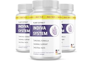MAYPRODUCTS Indiva System Gélules | Formule originale avec Garcinia Cambogia | 90 gélules par boîte 3x