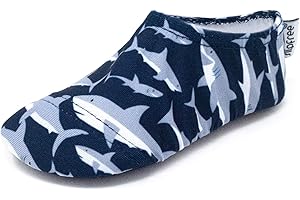 Slipfree Non-Slip Shoes for Girls and Boys. Light, Soft and Comfortable, Unisex, Kids Beach Water Shoes with Protective Sole, Ideal for Holiday, Sports, Home and More. Protects Against Weever Fish