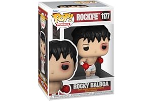 Funko Pop! Movies: Rocky 45th - Rocky Balboa - Exclusivité Amazon - Figurine en Vinyle à Collectionner - Idée de Cadeau - Produits Officiels - Jouets pour Les Enfants et Adultes - Movies Fans