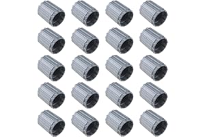 SG Store 20 piezas de plástico gris TPMS sensor de presión de neumáticos cubierta antipolvo adecuado para coches, motocicletas, bicicletas y vehículos eléctricos