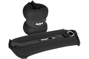 REBEL ELECTRO Rebel Obciążniki na Kostki i Nadgarstki Nogi Ręce Regulowane Wygodne 2x1kg RBA-3500-1