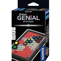 Kosmos 684341 Easy Genial – Gioco Di Logica E Rompicapo Per 1 Persona, 200 Sfide In 25 Carte, Cervello Jogging In Pratica Scatola Da Viaggio, Dagli 8 Anni