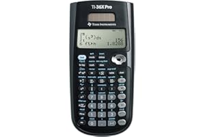 Texas Instruments TEX-TI36XPRO Calculatrice Scientifique Noir