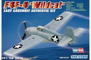 HOBBYBOSS Hobby Boss 80220 Plastic Model Kit Scale 1:72 -Modellino Aereo F4F-4 Wildcat