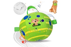 TAUCHGOE Balles Chien Jouet pour Chien Balle Interactive chienballe rebondissante Chien pour Garder Les Animaux de Compagnie occupés