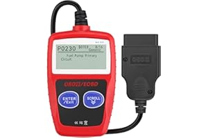 AUTOUTLET OBD2 urządzenie diagnostyczne, OBD2/EOBD, skaner kodów błędów z definicją, gotowość I/M i 10 języków, czytnik kodów błędów