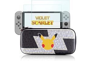 Bheddi Custodia da trasporto per Switch/Switch OLED - Custodia Portatile compatibile con Switch Console & Accessori - Include 10 Cartucce di Gioco e 2 Pellicola Vetro Temperato - Superior (Original)