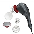 Wahl Heat Therapy Therapeutic Body Massager Handheld Therapy with Two Speeds of Intensity to Relieve Pain in the Back, Neck, Shoulders, Muscles, Legs, & Sports Model 4196 1201, Silver