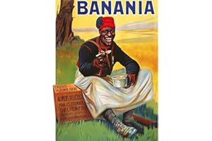 Éditions Clouet 29001 - Petite Plaque métal 15x21 cm Banania - Tirailleur