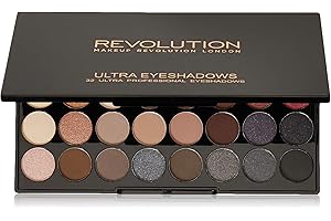 Makeup Revolution Ultra Eyeshadow Palette Flawless 2 Paleta 32 cieni do powiek 16g