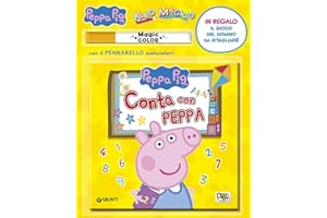 Conta con Peppa. Albo magico. Peppa Pig. Ediz. a colori. Con pennarello svelacolori