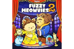 Fuzzy Meowvies 2: Cozy Movie-Inspired Cat Coloring Book for Adults and Cinephiles