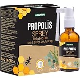 AksuVital Propolisli Boğaz Spreyi 20ml | Kekik, Ekinezya ve Okaliptus Yağı İ&ccedil;erikli | Doğal Ağız ve Boğaz Bakımı | Ferahlatıc