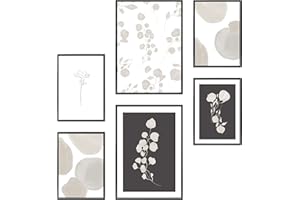 Heimlich Set di Stampe da Parete - SENZA Cornici - Decorazioni da Muro per Soggiorno, Camera da Letto e Cucina - Poster Abbinati - | 2 x A3 & 4 x A4-30x42 & 21x30 | » Atelier Bontanique. «