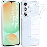 Rongep [Maxi-Clear] Samsung Galaxy S24 FE i&ccedil;in Şeffaf Telefon Kılıfı Kamera Y&uuml;kseltili S24 FE Koruyucu Darbelere Dayanıklı Es