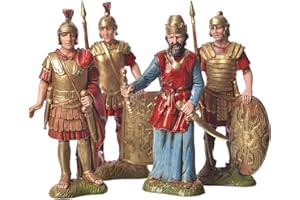 HOLYART Herodes mit Soldaten 4St. 10cm Moranduzzo