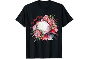 ENGLAND RUGBY NEW TEES England Rugby English Flag Rugby England women The Red Roses T-Shirt