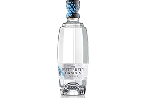 Butterfly Cannon Tequila Cristalino - 100% Blue Agave Tequila 40% Vol in 1x 500ml Glasflasche