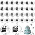 Persiiious 30 Pièces Mini Boule Disco, 3cm Boule Disco Brillant, Mini Boules Disco Argentées Facettes, Boule Miroir Pour Sapin De Noël, Pour La Décor De Mariage, Fête À La Maison, D'anniversaire