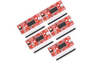 ‎TECNOIOT TECNOIOT 5 STK A3967 EasyDriver Stepper Motor Treiberplatine V44
