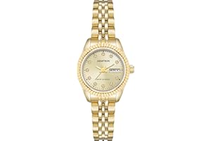Armitron Women's Genuine Crystal Accented Day/Date Function Bracelet Watch, 75/2475