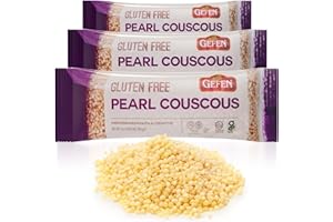 Gefen Gluten Free Israeli Pearl Couscous 200g (Pack of 3) | Natural Ingredients | Grain Free| Soy Free | Kosher (Including Passover)
