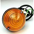 ACC Parts Front Indicator Light Lamp Complete with Wiring and Amber Lens, Ideal for Land Rover Series 2, 2a, 3 & Defender 90/110/130 (up to 1995) - Replacement for RTC5013