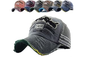 CheChury Czapka z daszkiem dla mężczyzn vintage sport na co dzień kapelusz przeciwsłoneczny unisex regulowana sprana haftowana czapka bawełniana czapka typu snapback trucker